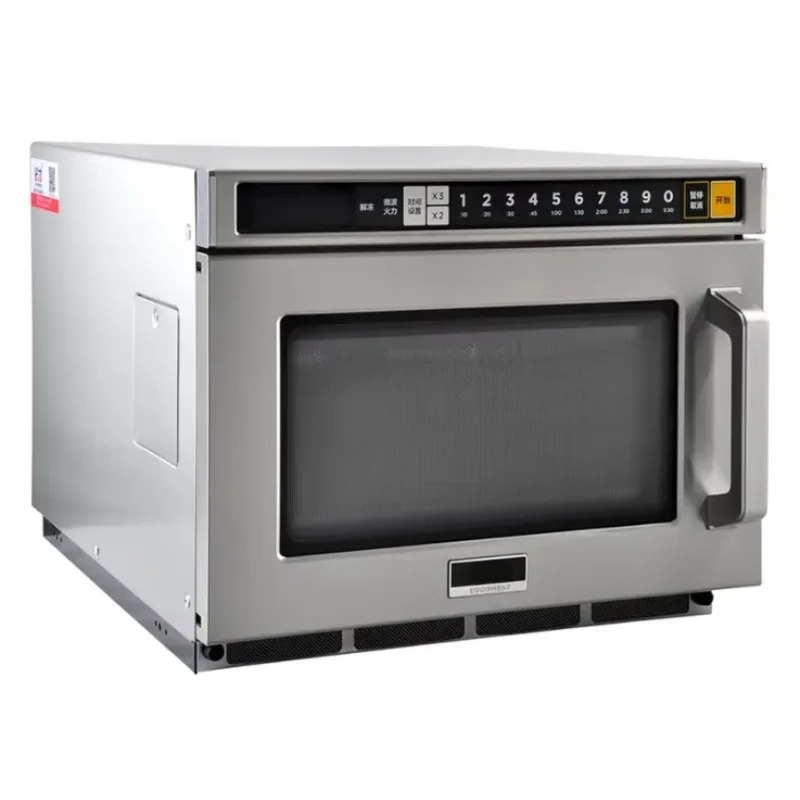 Meal Prep Microwave - 業務用電子レンジ ステンレス製 高耐久性 デジタルプログラマブル カウンタートップ型 17L