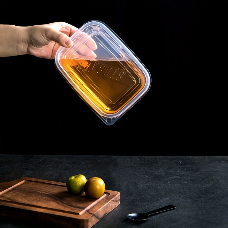 透明な積み重ね可能なプラスチック製食品保存容器6個セット、青 - Meal Prep Microwave のレビューと価格