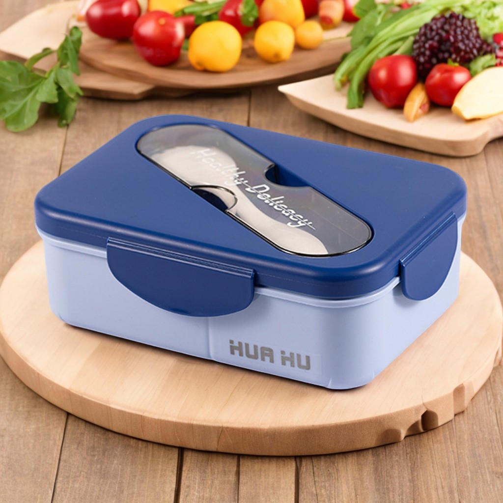 フォーク付きお弁当箱、プラスチック製お弁当箱、電子レンジ対応 - Meal Prep Microwave のレビューと価格