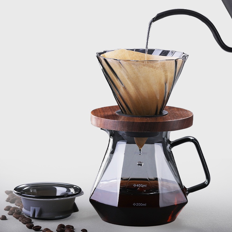 マグパイガラスコーヒーポット V60フィルターカップセット用 - Glass Container Set のレビューと価格