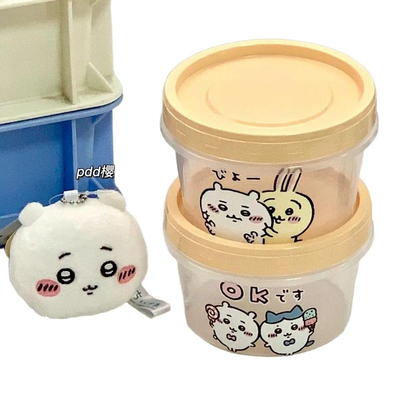 ちいかわ丸型食品保存容器 かわいい漫画柄ランチボックス ポー - Meal Prep In Japan のレビューと価格