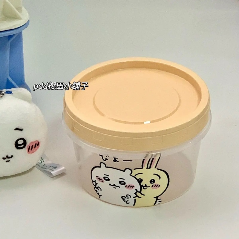 ちいかわ丸型食品保存容器 かわいい漫画柄ランチボックス ポー - Meal Prep In Japan のレビューと価格