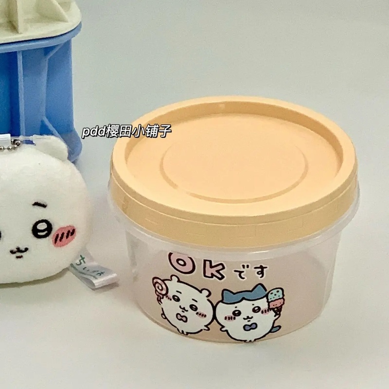 ちいかわ丸型食品保存容器 かわいい漫画柄ランチボックス ポー - Meal Prep In Japan のレビューと価格