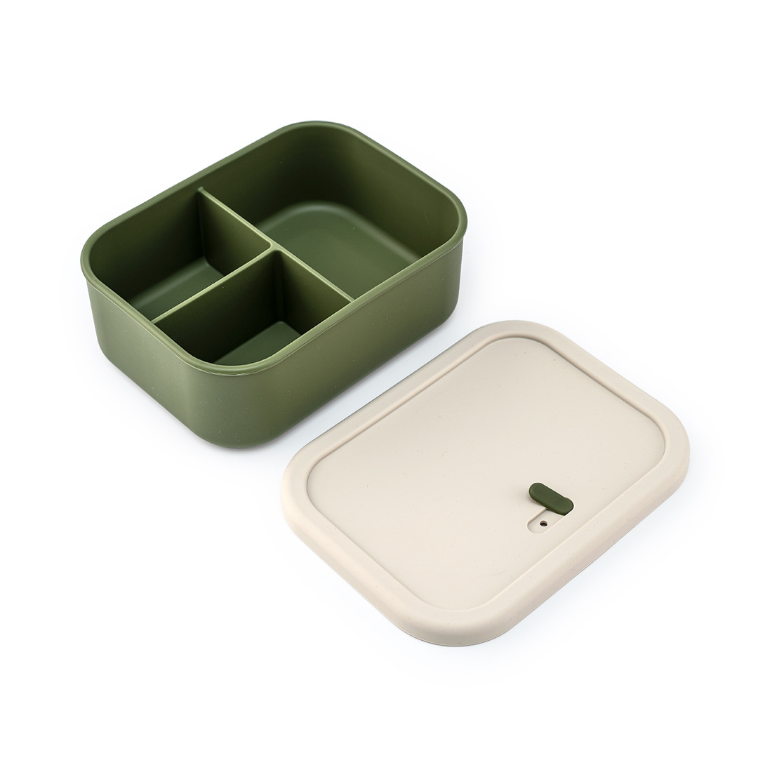 700ml/1300ml シリコン製弁当箱 3コンパートメン - Meal Prep Kinder のレビューと価格